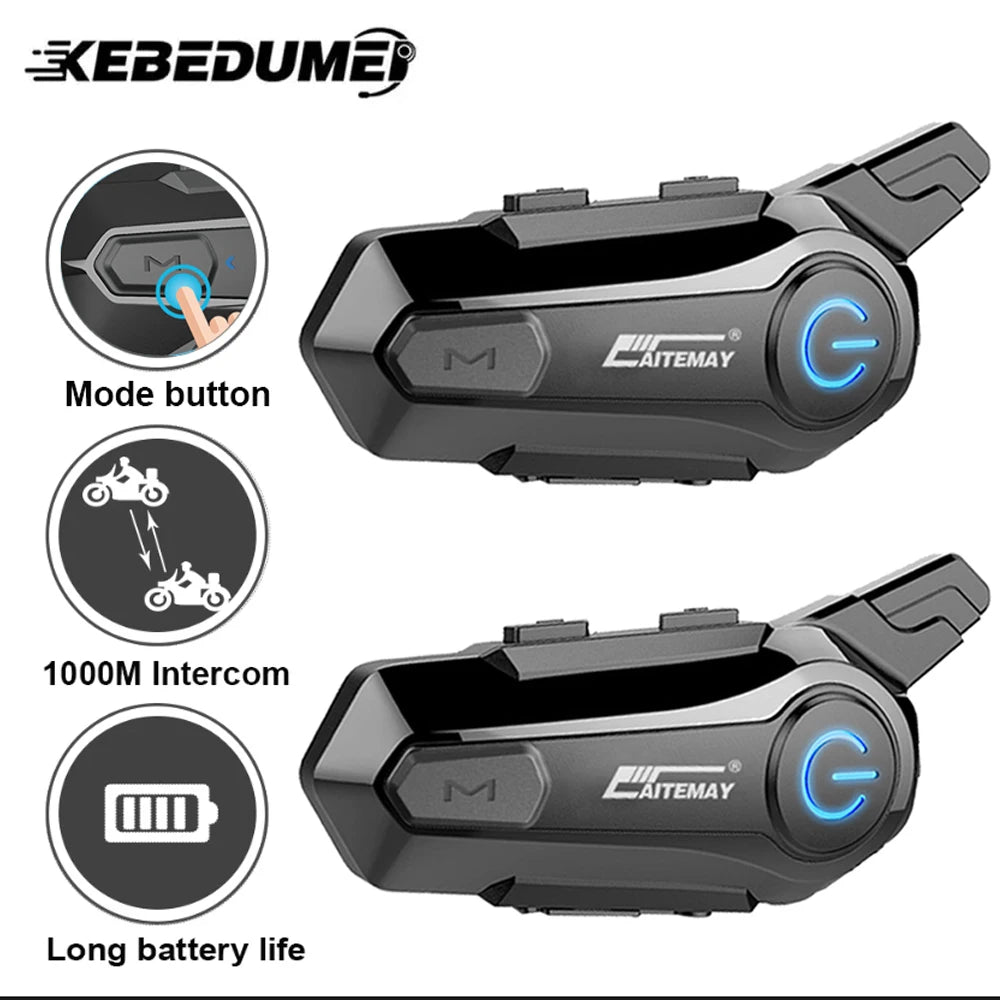 Interfono Bluetooth casco moto MotoScudo 1000m