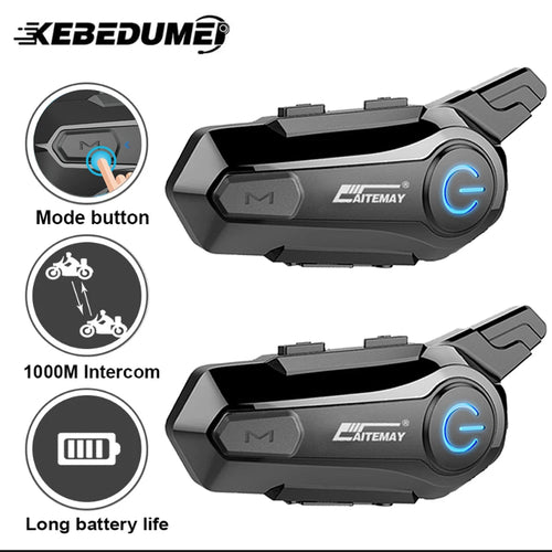 Interfono Bluetooth casco moto MotoScudo 1000m