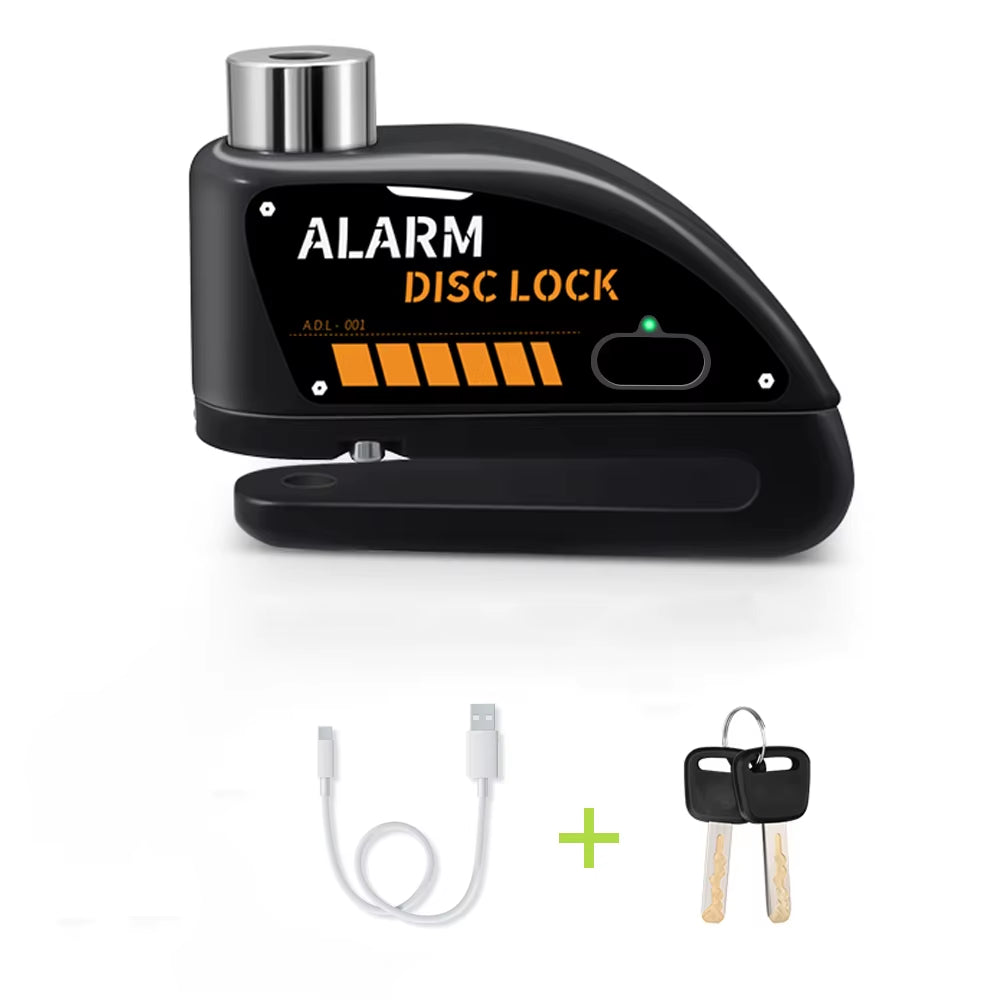 Motorcycle Alarm Disc Brake Lock Security Moto Wheel Disk Padlock Waterproof 110Db Loud anti Theft Alarma Motocicleta
